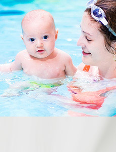 Kurs pływania  dla niemowląt